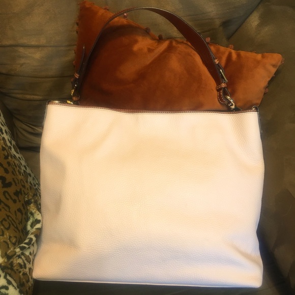 Dooney & Bourke 💕PINK💕Extra Large Courtney Sac in pebble Blush EUC VERY RARE! - Picture 5 of 10